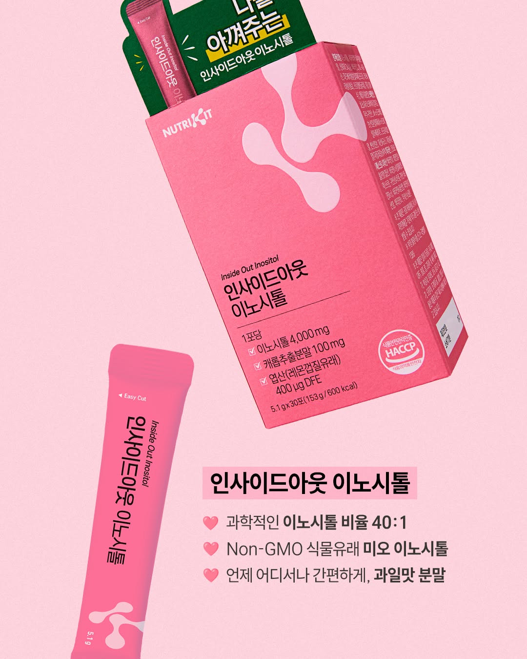 Nutrikit Inside out Inositol 1 Box